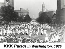 KKK Parade DC 1926