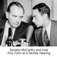 Sen McCarthy & Roy Cohn